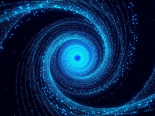 AE粒子特效particular螺旋曲线粒子特效背景