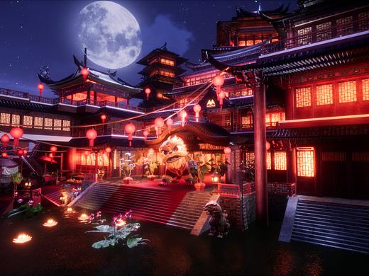 大唐不夜城 · 中秋节