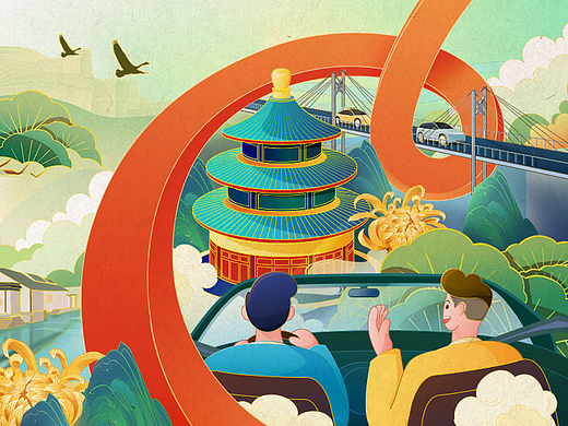 嘀嗒出行的国庆档，十一同路赞家乡