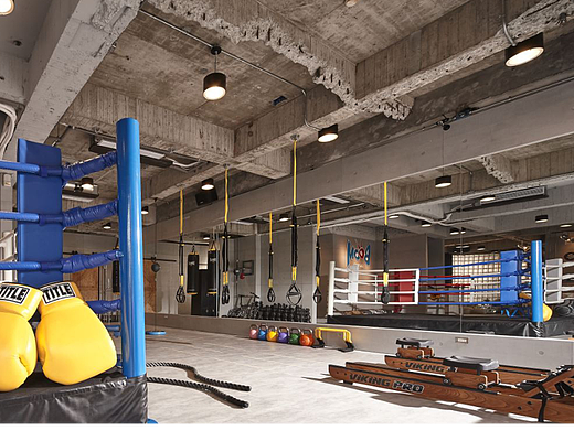 工业风健身俱乐部