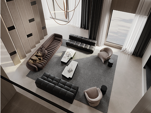 锦绣山河别墅效果图表现