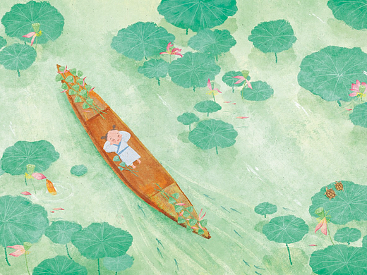 古风绘本｜莲花