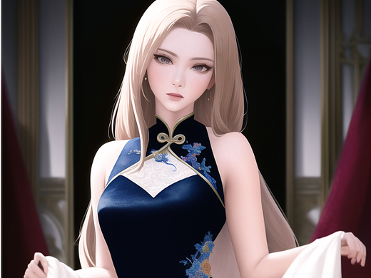 NOVELAI,旗袍合集