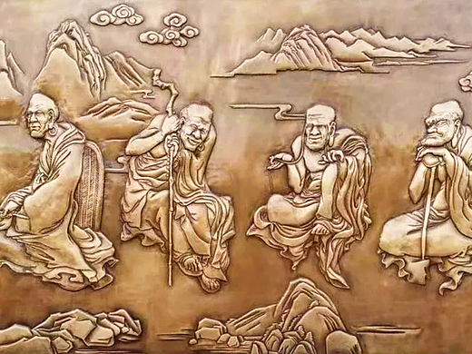 浮雕文化主题雕塑，传统文化浮雕的特色艺术