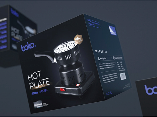 BOKO水烟炉包装提案