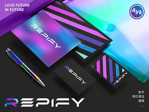 REPIFY-全球WEB3互联网品牌LOGO设计｜科技LOGO设计VI