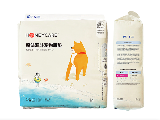 吸水护理垫包装设计
