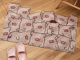 「產(chǎn)品攝影」LULU豬地墊拍攝