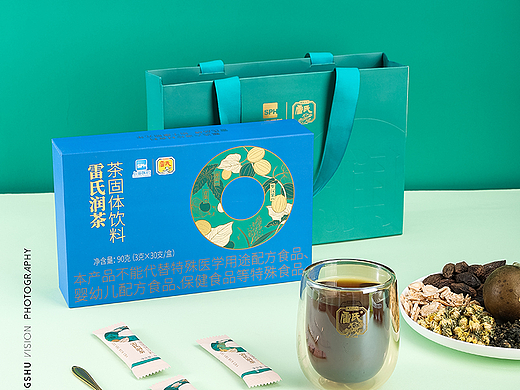 雷氏润茶|静物摄影 | 植物固体饮料饮品拍摄