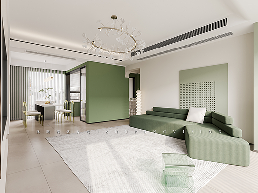 家装效果图丨武汉祝鹏视觉表现