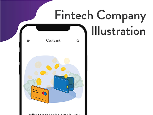 Fintech Company Illustration