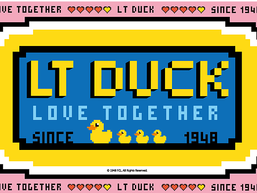LT DUCK小黄鸭像素风系列壁纸