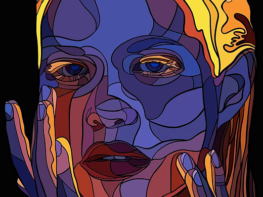 黑（個(gè)人主頁(yè)-ZNjIyNTUyNDQ=） - 藝術(shù)插畫(huà) - 站酷設(shè)計(jì)師CAINCHASE原創(chuàng)素材 - 站酷ZCOOL