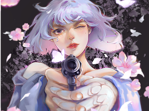 叁月十叁| 枪、少女与花