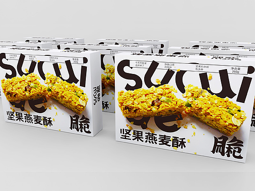 坚果燕麦酥包装设计
