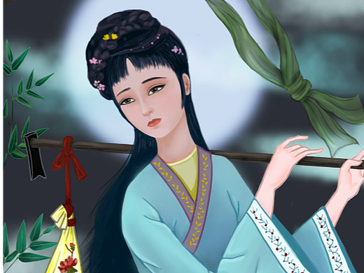红楼梦系列之-玉带林中挂 