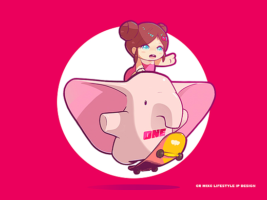 万象生活IP形象设计-我们一起成长