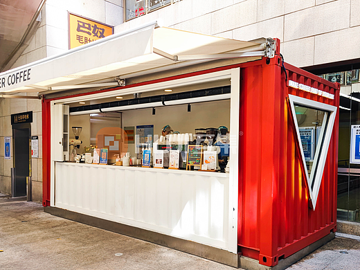 互集智造国民咖啡新味道！MANNER首家集装箱店空投环球港