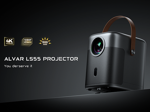 ALVAR LS55 便携投影仪_产品视频