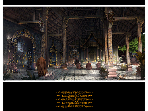 最近迷上東南亞文化（個(gè)人主頁(yè)-ZNjg3OTkxOTY=） - 游戲原畫(huà) - 站酷設(shè)計(jì)師森焱413原創(chuàng)素材 - 站酷ZCOOL