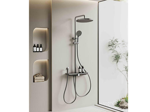 枪灰色花洒渲染