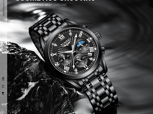 手表拍摄   男表 女表  机械表  电子表  表带场景