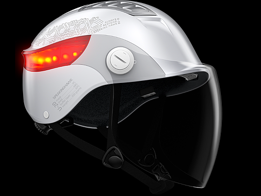 Speaking Hawk 智能头盔