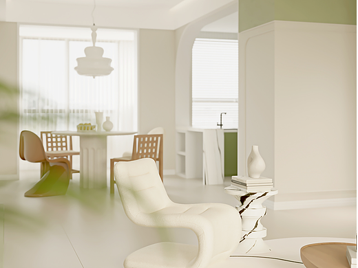 轻法式奶油色系