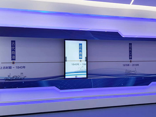 互动滑轨屏应用在展厅设计中都有哪些好处？