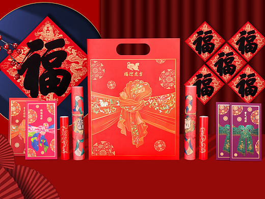 新年福盒产品拍摄