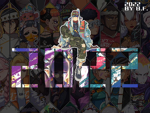 2022，画角色上瘾了