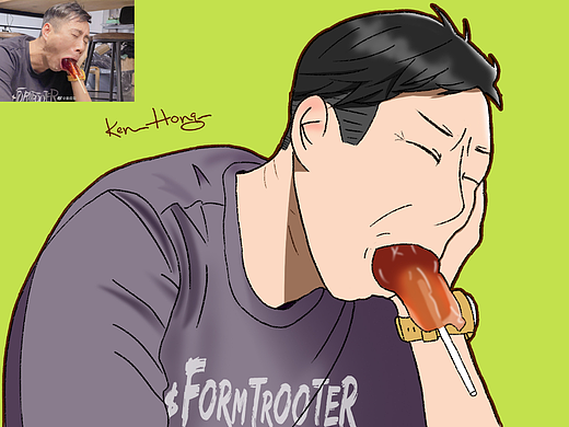 近期相片手绘作品