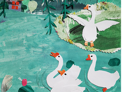 拼贴画|古诗词的意境之美