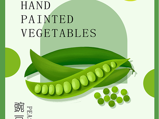 手绘蔬菜系列插图