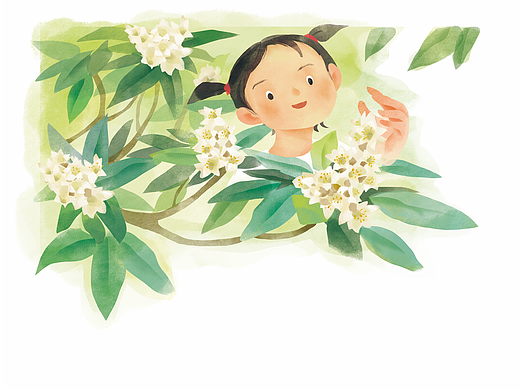 一些杂志内插画