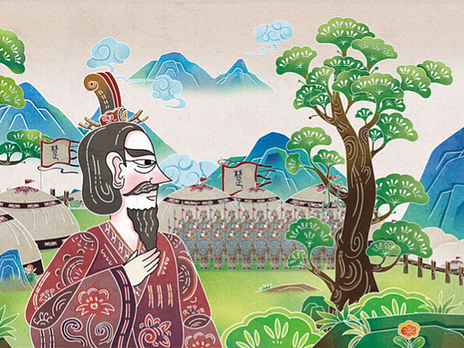 三十六计绘本 皮影绘本《抛砖引玉》