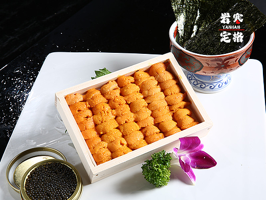 海胆肉拍摄