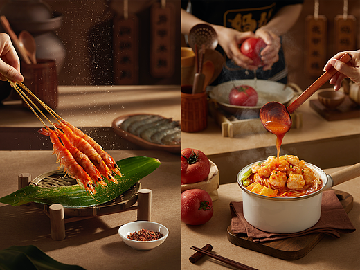美食摄影/花甲米线，小锅米线