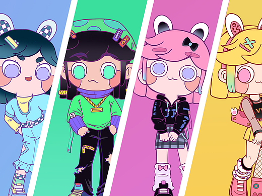 薇仔 V.VZAI — 原創(chuàng)IP形象設(shè)計（個人主頁-ZNjA4ODM0MTY=） - IP形象 - 站酷設(shè)計師板結(jié)原創(chuàng)素材 - 站酷ZCOOL