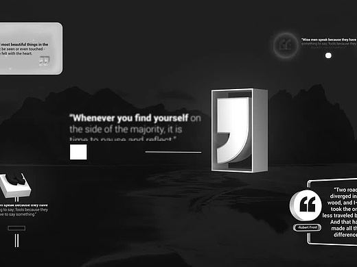 PR模板|时尚新潮独特商业报价标题介绍社交媒体产品