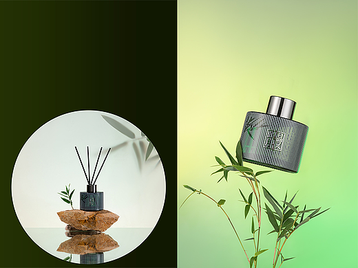 香薰静物图分享/无火香薰/香薰精油/中国风/逆光者视觉