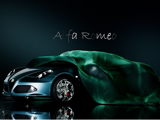 阿尔法罗密欧汽车渲染（个人主页-ZNjQ3MjAyNTY=） - 产品 - 站酷设计师曾见笑原创素材 - 站酷ZCOOL