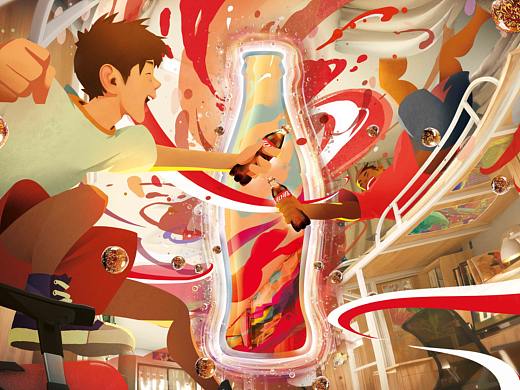 AYAN-可口可乐#放飞时刻，开启畅爽#艺术家共创