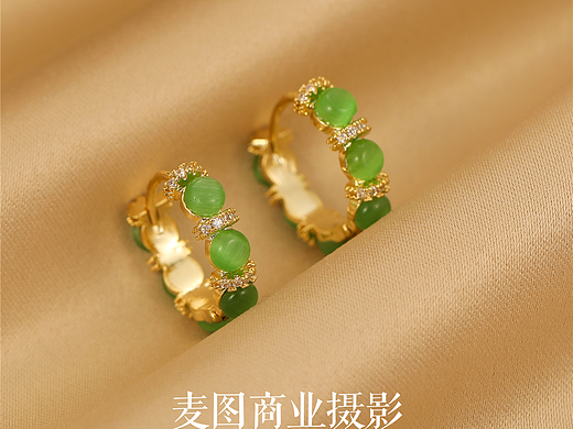 产品摄影 饰品静物拍摄 耳饰项链戒指拍照