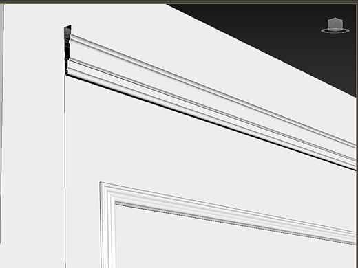 倒角剖面练习——欧式角线
