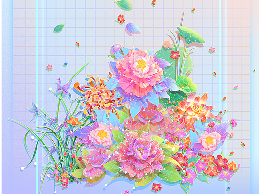 永生花系列——梅花 兰花 菊花 牡丹 芍药