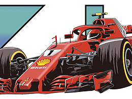 F1法拉利赛车-习作