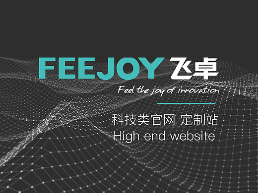 Feejoy飞卓丨科技类定制站