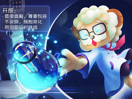 火花思维IP杨博士——火花壁纸大赛（二等奖）