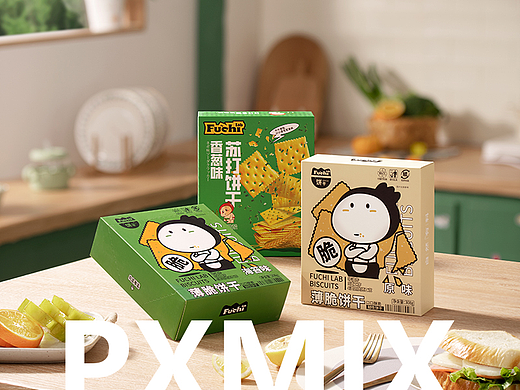 零食摄影丨富吃虾条 x 光影集 PXMIX